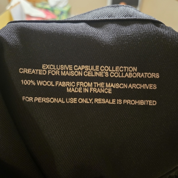 Brand new!! Brand new authentic Celine luxury large black canvas tote with logo - Picture 8 of 9